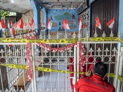 Penampakan Daycare di Depok Disegel Polisi Buntut Meita Aniaya Balita
