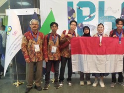 Siswa RI Sabet Perak-Perunggu di Olimpiade Fisika Internasional 2024