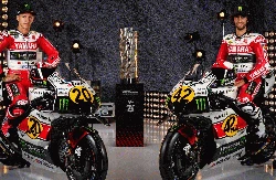 Cantiknya Grafis Jadul Motor Yamaha di MotoGP Inggris
