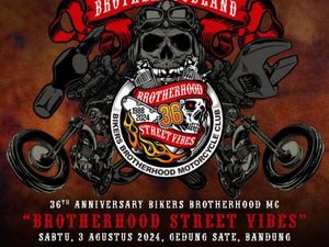 Ada HUT Bikers Broterhood MC, Jalan Diponegoro Ditutup Selama 2 Hari Ada HUT Bikers Broterhood MC, Jalan Diponegoro Ditutup Selama 2 Hari