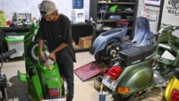 Konversi Motor Listrik Bidik 63.000 Unit, Alokasi Anggaran Rp 635 Miliar