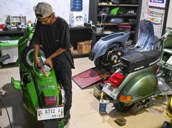 Konversi Motor Listrik Bidik 63.000 Unit, Alokasi Anggaran Rp 635 Miliar
