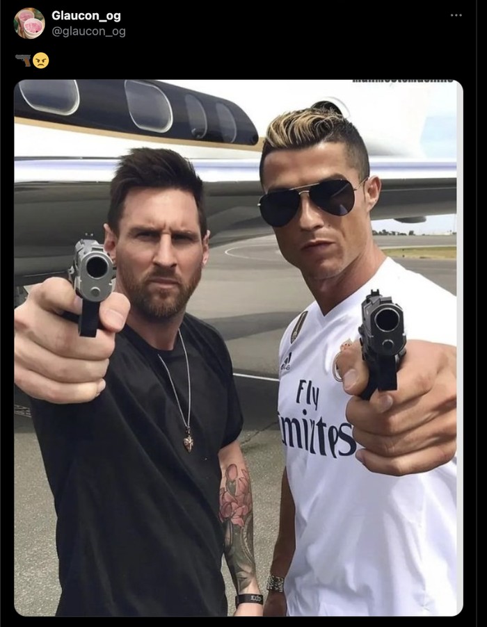 Lionel Messi, Cristiano Ronaldo, Yusuf Dikec Meme Lionel Messi, Cristiano Ronaldo, Yusuf Dikec