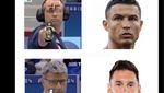 Ronaldo dan Messi Terseret Meme Dikec si John Wick Olimpiade 2024