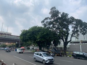 Massa Bela Palestina di Kedubes AS Bubar, Jl Medan Merdeka Selatan Dibuka