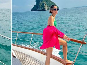 Serunya Liburan Nia Ramadhani dan Keluarga Naik Yacht Serunya Liburan Nia Ramadhani dan Keluarga Naik Yacht