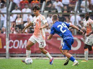 Roma Vs Olympiakos Tuntas 1-1 Roma Vs Olympiakos Tuntas 1-1