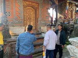 Maling Hendak Gondol Benda Sakral di Pura, Gagal Gegara Alarm Bunyi