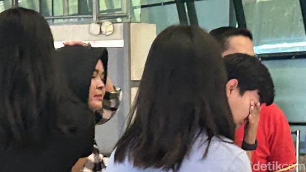 Penyambutan kepulangan Pitha Haningtyas Mentari, Siti Fadia Silva Ramadhanti, Apriyani Rahayu dari Olimpiade 2024.