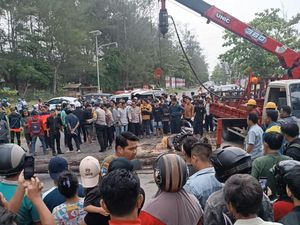 Heri Junaidi Tewas Tertimpa Pohon Tumbang di Pantai Panjang Bengkulu