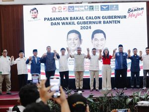 10 Partai Koalisi Banten Maju Deklarasi Usung Andra Soni-Dimyati di Banten