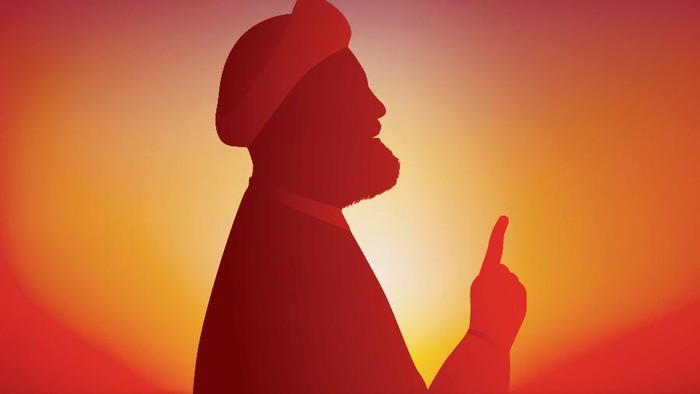 Ilustrasi Imam Mahdi Ilustrasi Imam Mahdi, pamimpin umat Islam di selesai zaman.