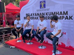Imigrasi Surabaya Bagi-bagi Voucher e-Paspor Gratis di CFD Taman Bungkul