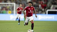Jadon Sancho - Manchester United. Ke Chelsea, Juventus, PSG, Dortmund, atau malah tetap bertahan di MU? Foto: AP/Derrick Tuskan