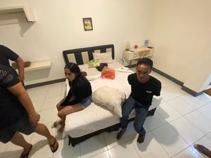 Kurir Sabu Ditangkap Saat Kencan dengan Wanita Pesanan di Kamar Hotel Mataram
