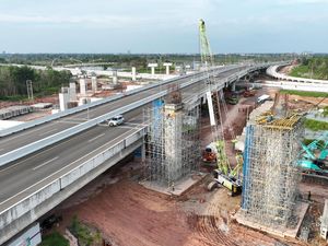 Junction Palembang Hubungkan 2 Tol di Sumsel Ditargetkan Selesai Tahun Depan Junction Palembang Hubungkan 2 Tol di Sumsel Ditargetkan Selesai Tahun Depan