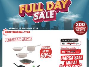 Merapat Ibu-ibu! Peralatan Masak Serba Rp 100 Ribuan di Transmart Full Day Sale