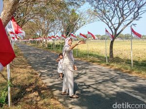 Ribuan Bendera Merah Putih Jadi Spot Menarik di Purworejo Ribuan Bendera Merah Putih Jadi Spot Menarik di Purworejo