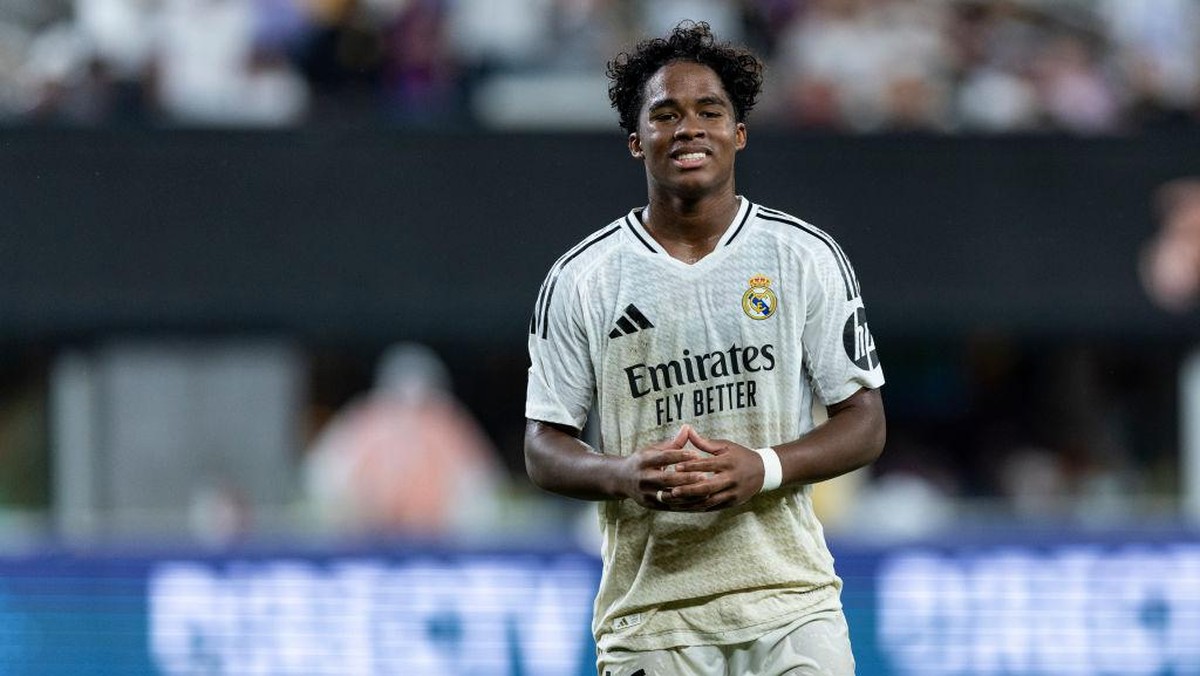 Endrick belajar banyak di Real Madrid. (Foto: Getty Images/Ira L. Black)