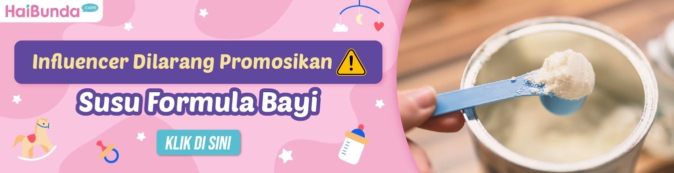 Banner Influencer Dilarangan Promosikan Susu Bayi