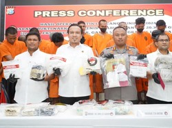 Polisi Gagalkan Peredaran 20 Kg Sabu di Riau, Ada Mahasiswa-PNS