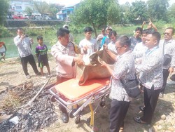 Mayat Bocah Laki-laki Ditemukan Mengambang di Sungai Padang