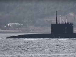 Kian Panas! Drone Bawah Laut Ukraina Hantam Kapal Selam Rusia