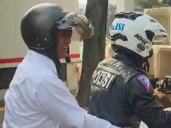 Terobos Macet dengan Naik Motor Patwal, Mentan: Waktu Itu Penting