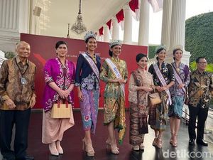 Jokowi Terima Kunjungan Miss Supranational 2024 Harastha Haifa di Istana Jokowi Terima Kunjungan Miss Supranational 2024 Harastha Haifa di Istana
