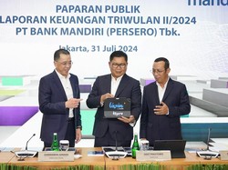 Penyaluran Kredit Bank Mandiri Tembus Rp 1.532 T di Kuartal II 2024