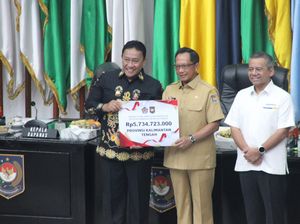 Berhasil Tekan Inflasi Daerah, Kalteng Terima Penghargaan Insentif Fiskal