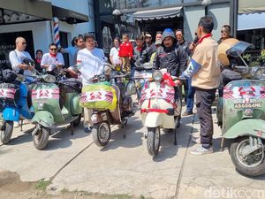 Vespa Jogja Touring ke Baubau buat Rayakan HUT RI, Ini Misinya Vespa Jogja Touring ke Baubau buat Rayakan HUT RI, Ini Misinya