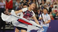 Selebrasi An Se Young Raih Medali Emas Tunggal Putri Olimpiade Paris 2024