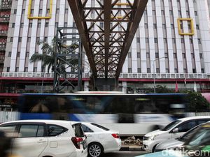 Selesai Dipasang, Begini Penampakan Girder JPO Dewi Sartika Selesai Dipasang, Begini Penampakan Girder JPO Dewi Sartika