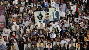 Warga Lebanon Mengenang 4 Tahun Tragedi Ledakan Beirut