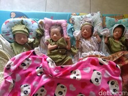 Nama Unik Bayi Kembar 5 di Indramayu, Semuanya Berawalan Huruf A