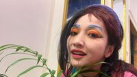 7 Foto Kocak Hesti Purwadinata Totalitas Ngelawak, Makeup Menor Bikin Ngakak