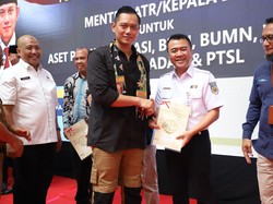 KAI Terima e-Sertifikat Aset di Bekasi dari Kementerian ATR/BPN