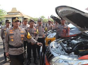 Kendaraan Operasional Polisi di Sampang Disiapsiagakan Hadapi Pilkada