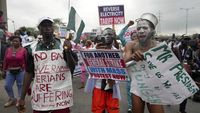 Warga Nigeria Protes Krisis Ekonomi Makin Memburuk