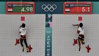 Momen Veddriq Lolos ke 8 Besar Panjat Tebing Olimpiade Paris 2024