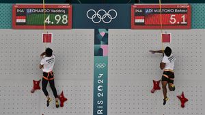 Momen Veddriq Lolos ke 8 Besar Panjat Tebing Olimpiade Paris 2024