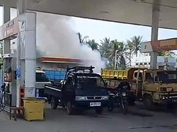 Motor Terbakar di SPBU Lampung Selatan Usai Isi BBM