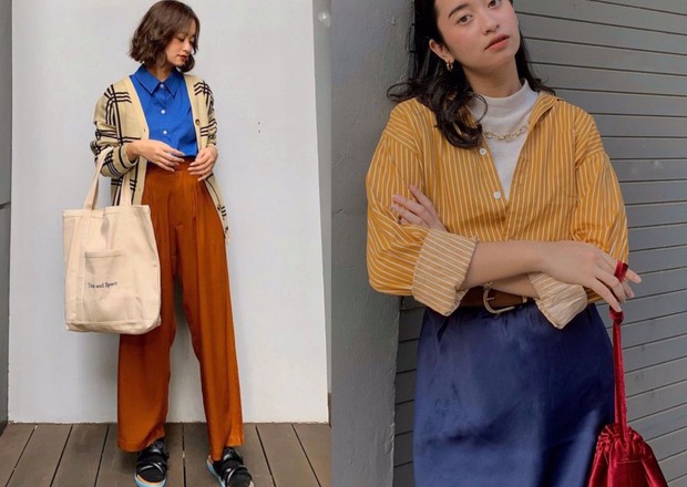 Outfit Semi Formal Color Block ala Annete/Foto: instagram.com/etennx