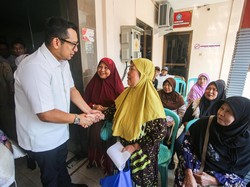 Pj Walkot Mojokerto Pantau Penyaluran Bantuan Beras untuk 8.630 Penerima