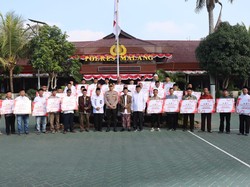 Sambut HUT ke-79 RI, Polres Malang Beri Bantuan ke Tempat Ibadah-Ponpes