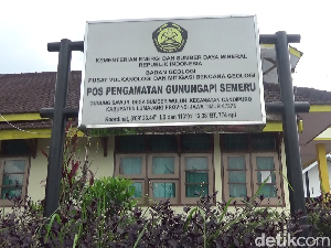 Polisi Selidiki Pencurian 4 Alat Pantau Aktivitas Gunung Semeru Polisi Selidiki Pencurian 4 Alat Pantau Aktivitas Gunung Semeru