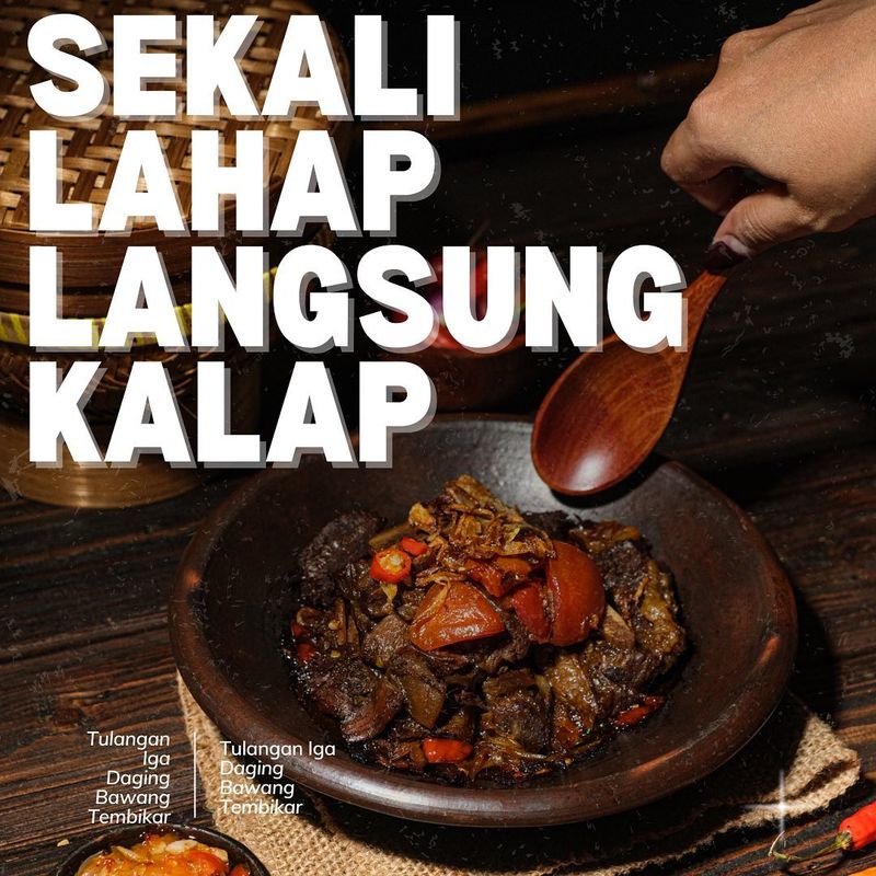 Tempat makan iga bakar cobek