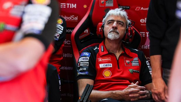 SCARPERIA, ITALY - 2024/05/31: Luigi Dall'Igna General Manager of Ducati Corse seen during the MotoGP GP7 Gran Premio d'Italia Brembo - Free Practice Pit Lane at Mugello Circuit in Scarperia. (Photo by Fabrizio Carabelli/SOPA Images/LightRocket via Getty Images)