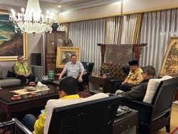 Andi Sudirman Duduk Bareng Airlangga Jelang Golkar Umumkan Cagub Sulsel